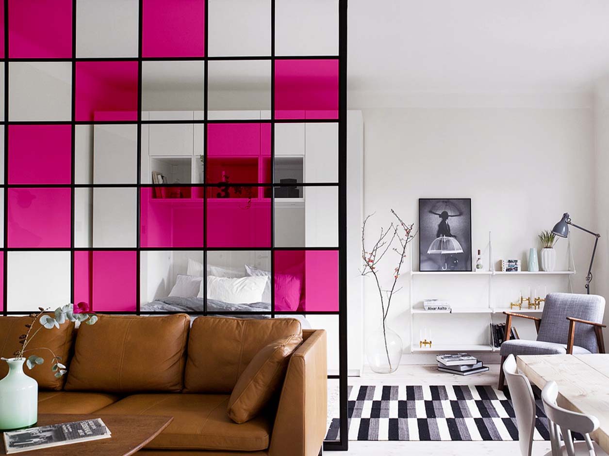 Film couleur transparent rose - Luminis Films